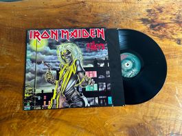 Iron Maiden — Killers (1981) Vinyl LP — Original EMI Electro