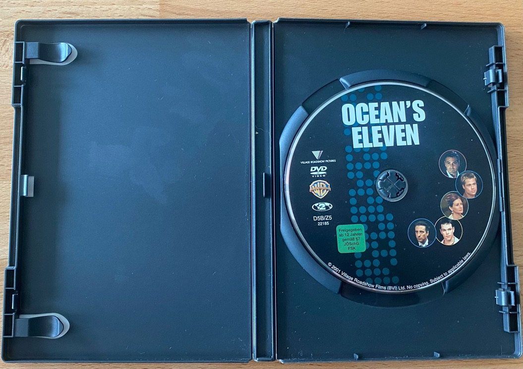 Alle DVDs: DVD - Ocean's Eleven – Gebraucht aus Winterthur von Secondhand-Family 1