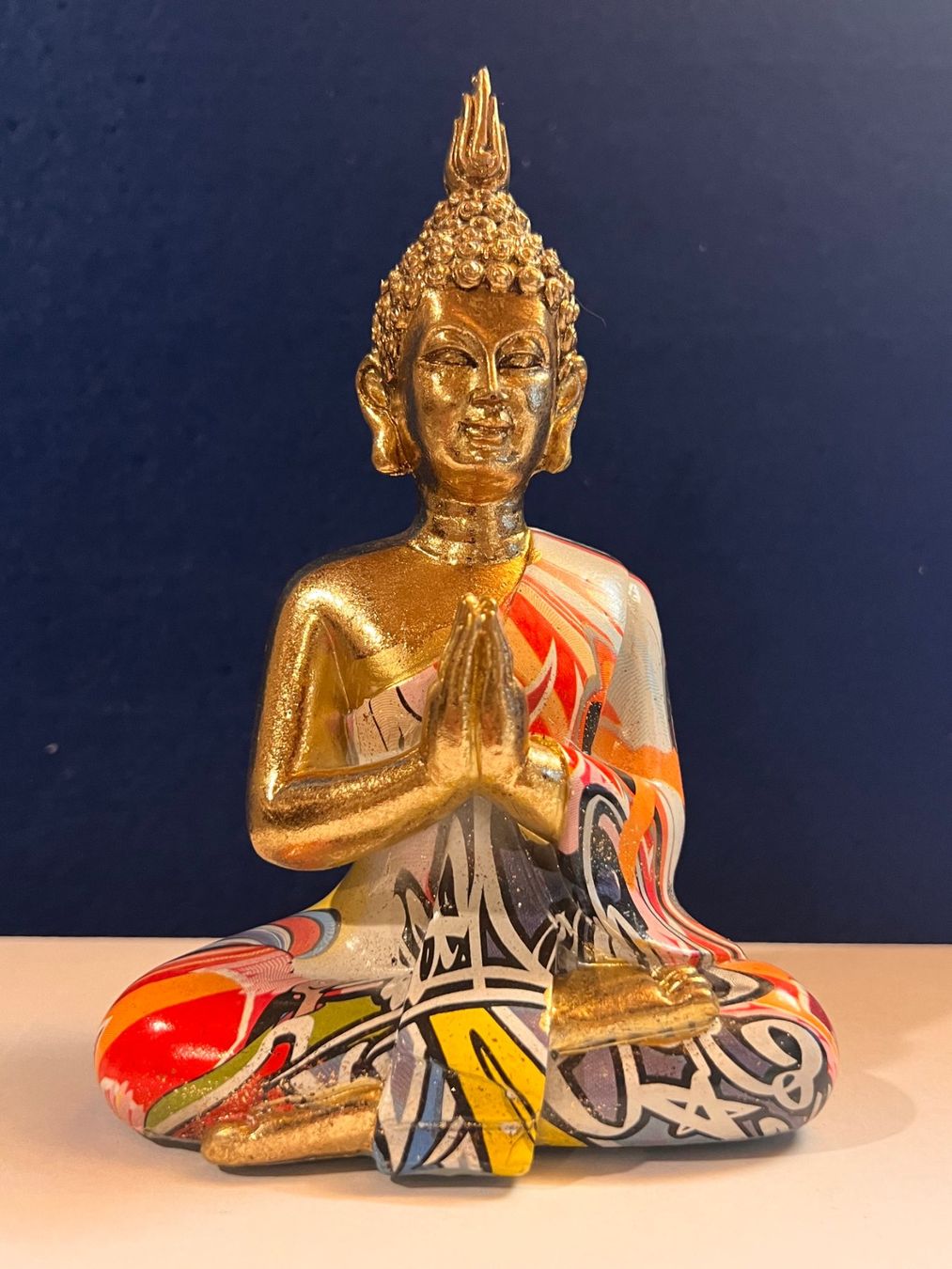 Skulpturen & Statuen: Buddah Goldfarbig – Neu (gemäss Beschreibung) aus Bösingen von Guesli1 1