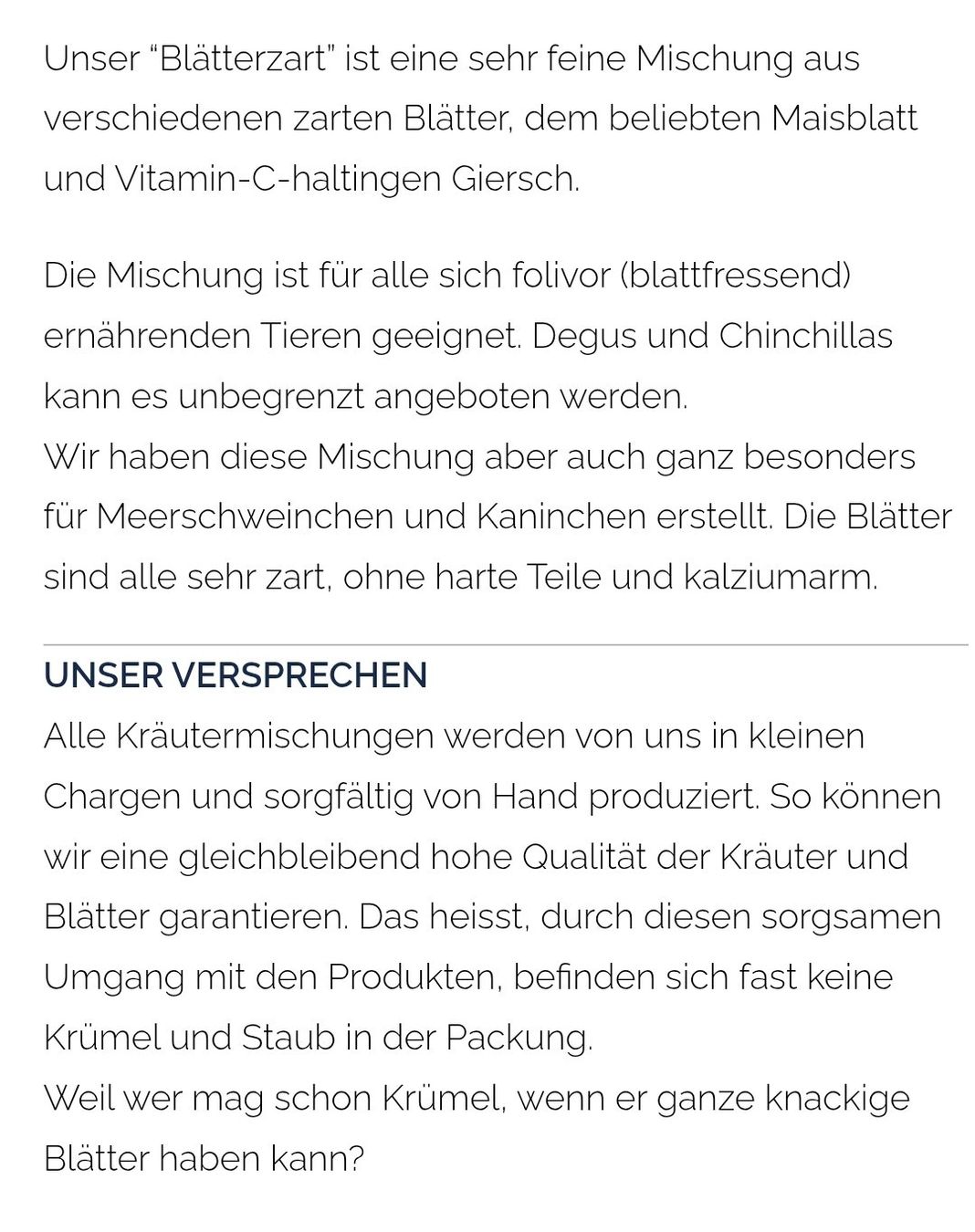 Mangimi: Essen Für Nager – Nuovo e nell'imballaggio originale da Gunzwil venduto da 11G11 2