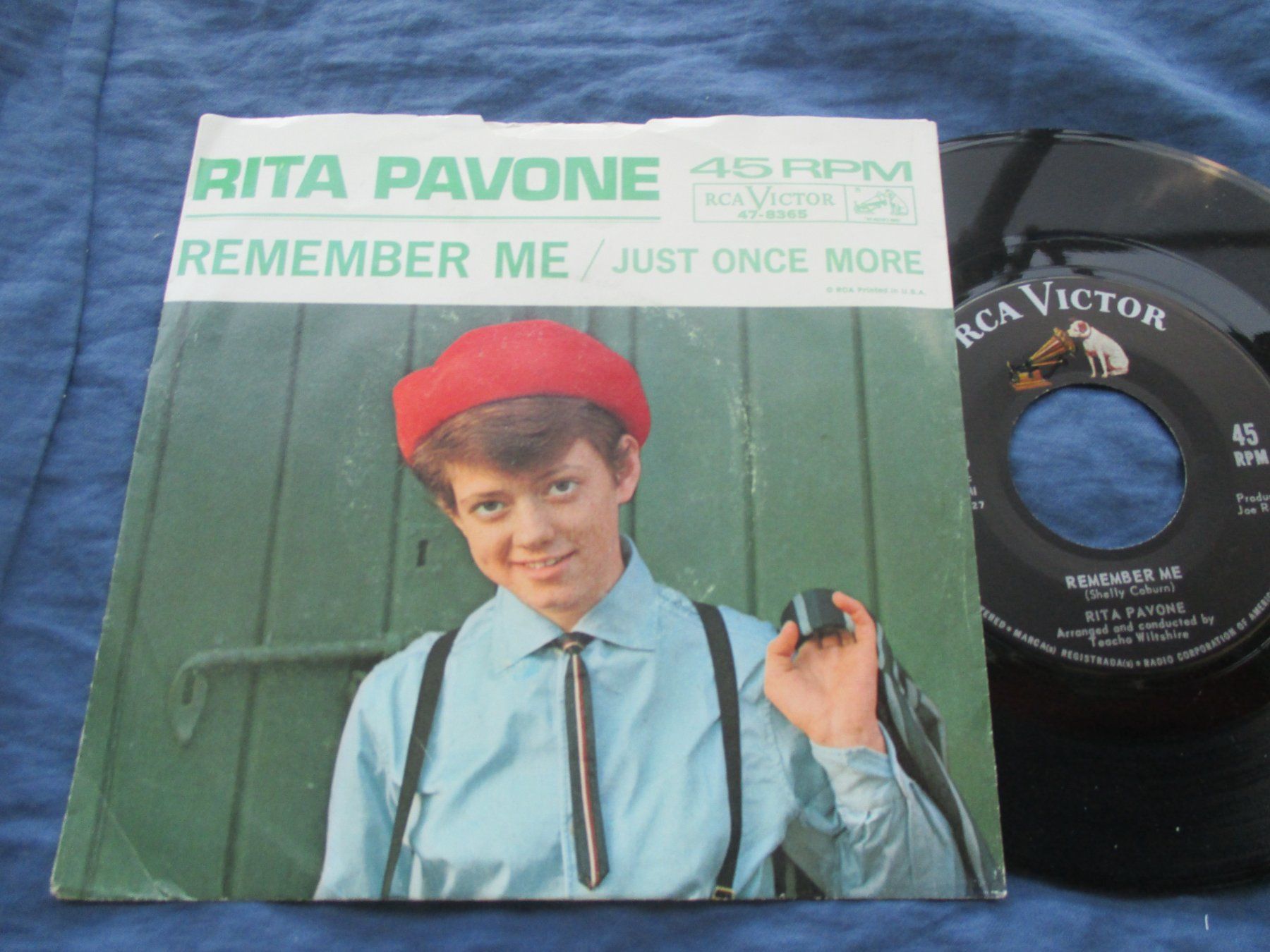 Dischi in vinile: Rita Pavone : Remember Me - Just Once More – Usato da Colombier NE venduto da nene288