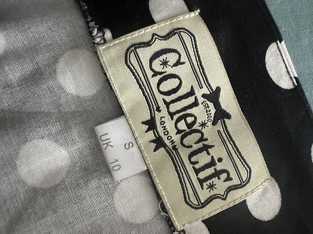 Top: Collectif Dolores polka Dots Top – Usato da Chur venduto da Corina1111 2