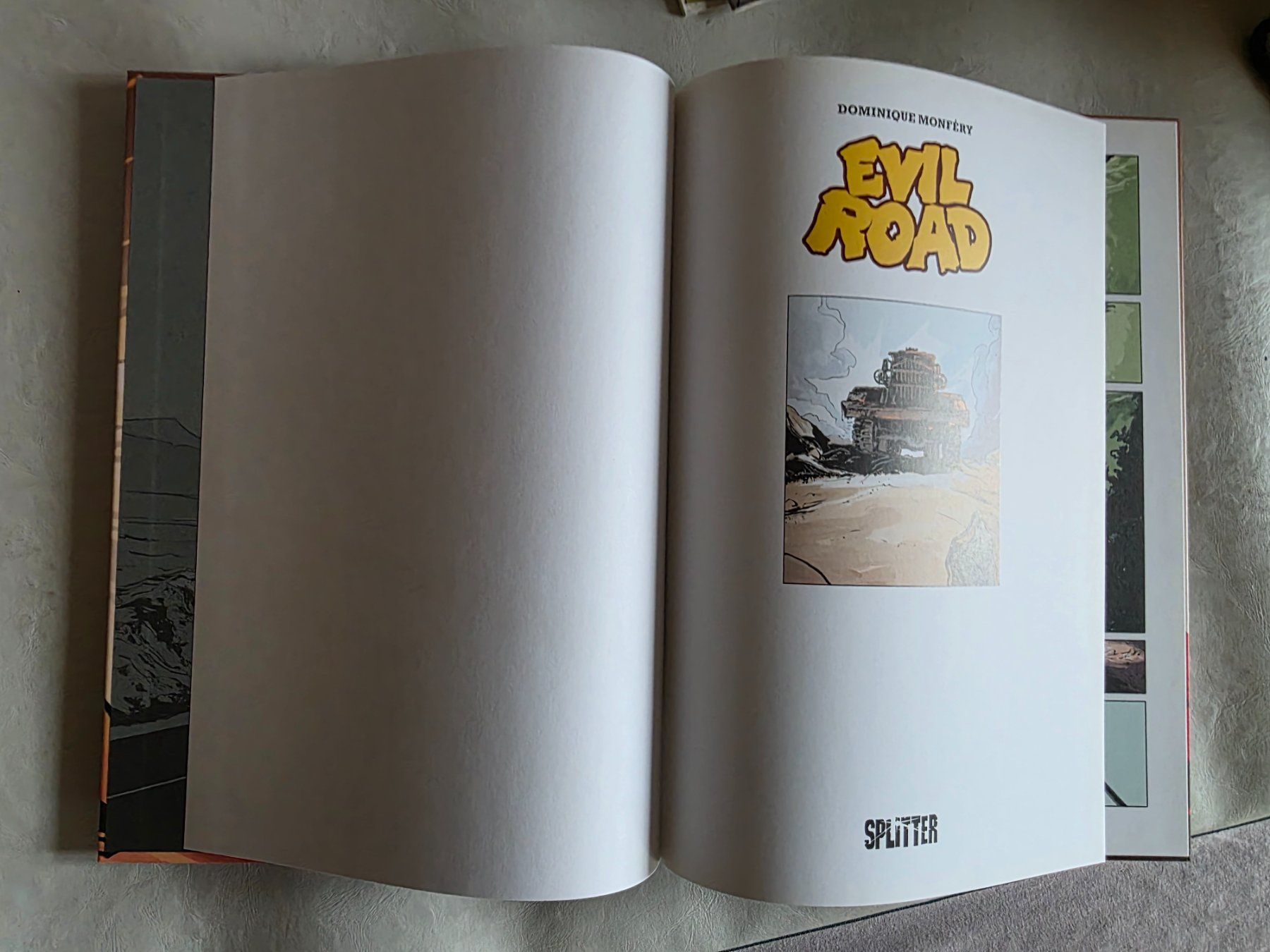 Fumetti: Comic Buch: Evil Road -Splitter - Dominique Monféry - 2017 – Nuovo (secondo la descrizione) da Walterswil BE venduto da Lonitti 3