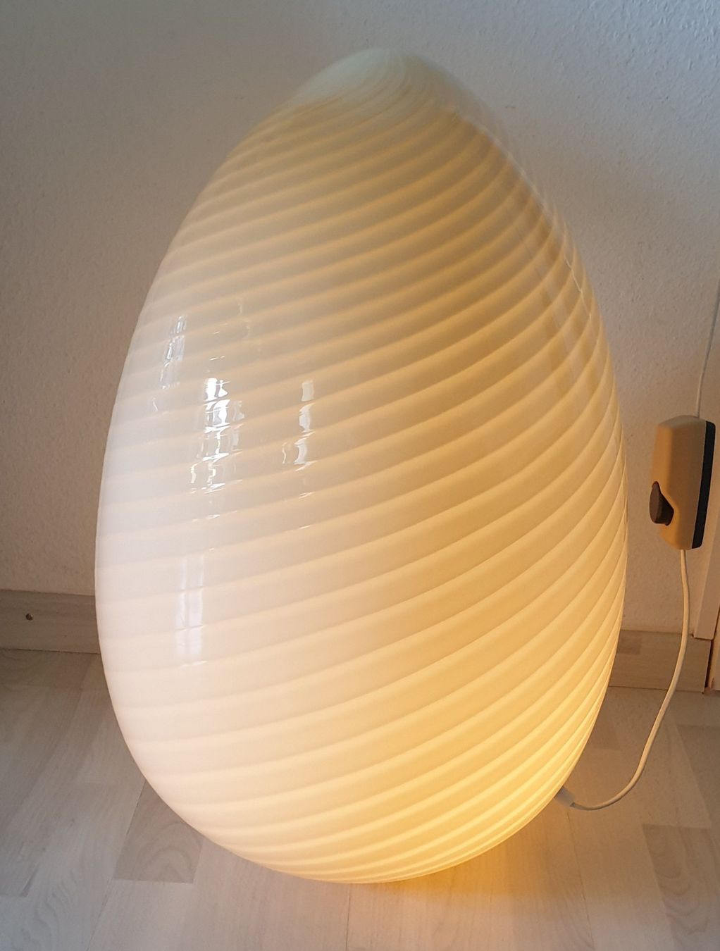 Murano Lampen: Grosse Vetri Murano Eilampe – Gebraucht aus Emmen von Brockofsky 4