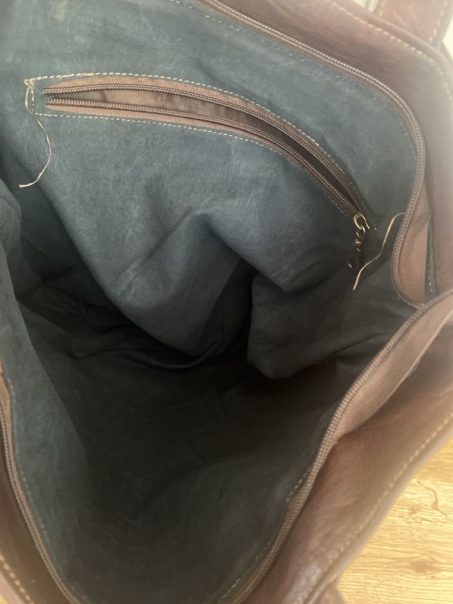 Borse: Tolle Ledertasche braun Vintage – Usato da Luzern venduto da Portfino 2