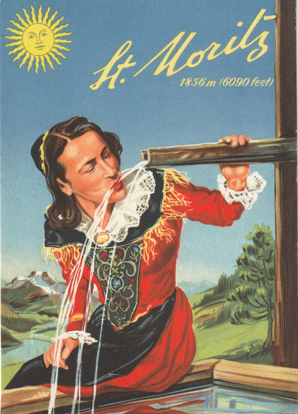 Cartoline postali: St. Moritz – Usato da Rorschacherberg venduto da fratovi2