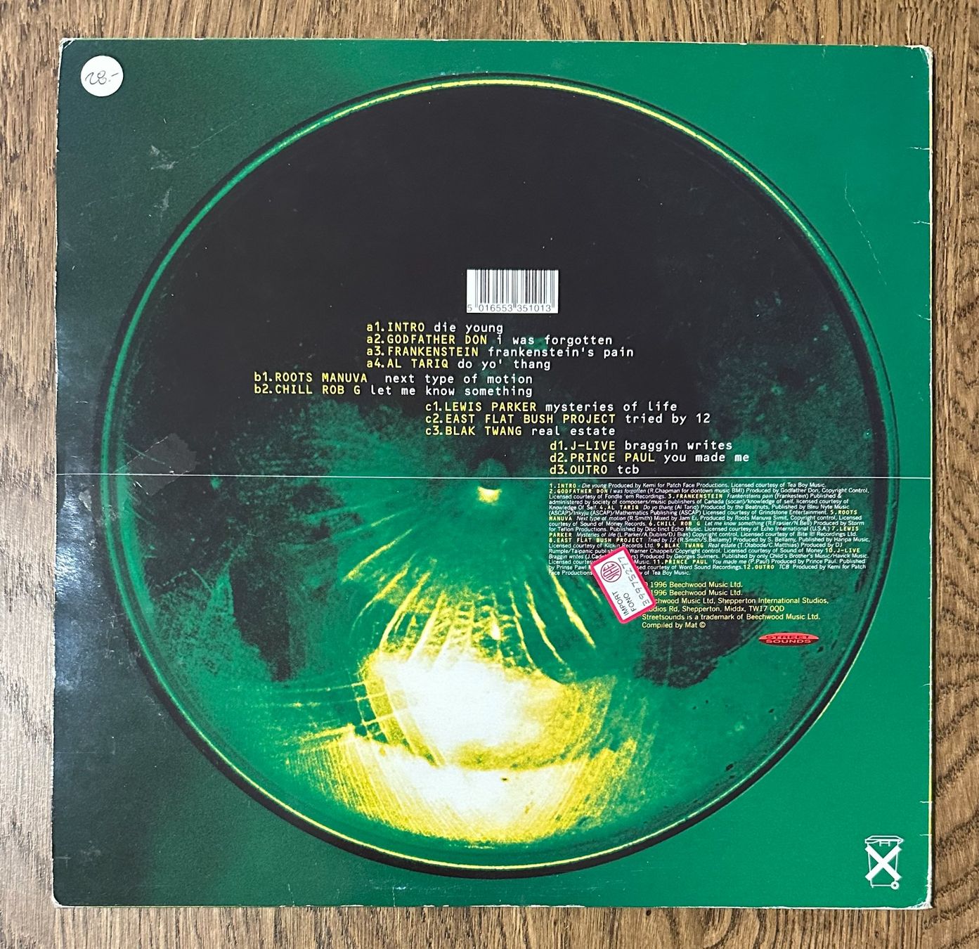 Dischi in vinile: Various - The Hip Hop Underground LP – Usato da Viganello venduto da md__2rd2 1
