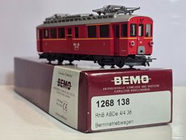 Bemo 1268138, RhB, ABDe 4/4, 38, Berninatriebwagen, Digital
