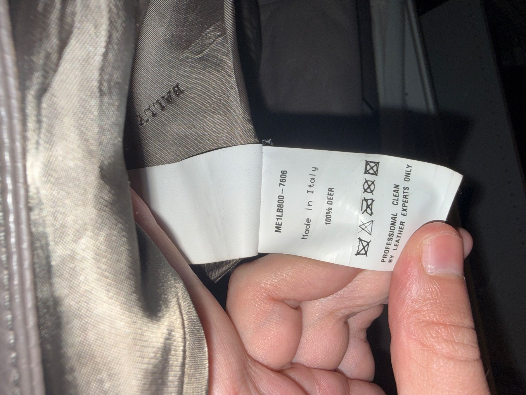 Bally Jacken: Bally Hirschlederjacke – Gebraucht aus Ostermundigen von LaurentnJS 4