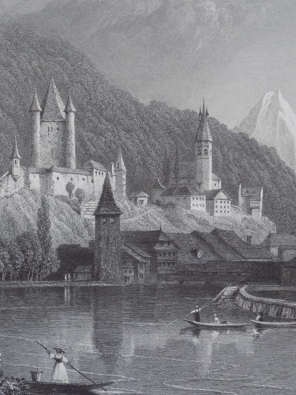 Gravures: Thun von Bartlett – D'occasion à Risch par Rischli15 4