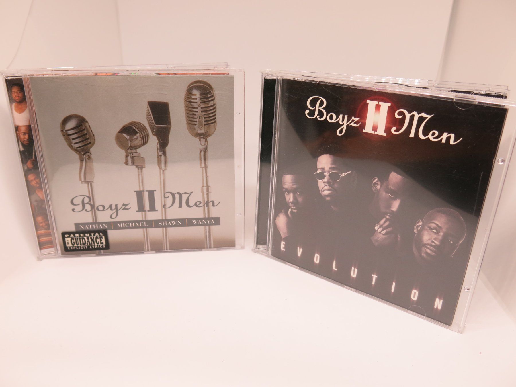CDs: 2CDs Boyz II Men – Nathan, Michael, Shawn, Wanya + Evolution – Gebraucht aus Ernetschwil von