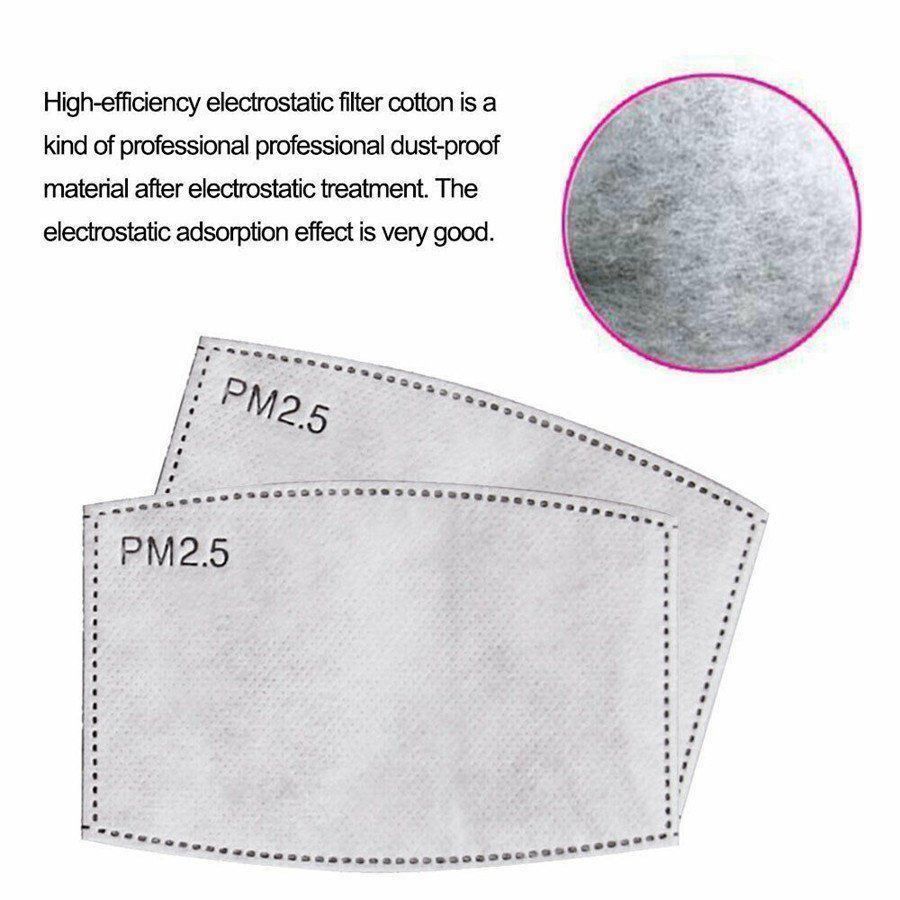 Protezione per viso e udito: 7 Kohlestoff Filter + 7 Gratis Maske – Nuovo (secondo la descrizione) da Arth venduto da Twintbezahlung 1