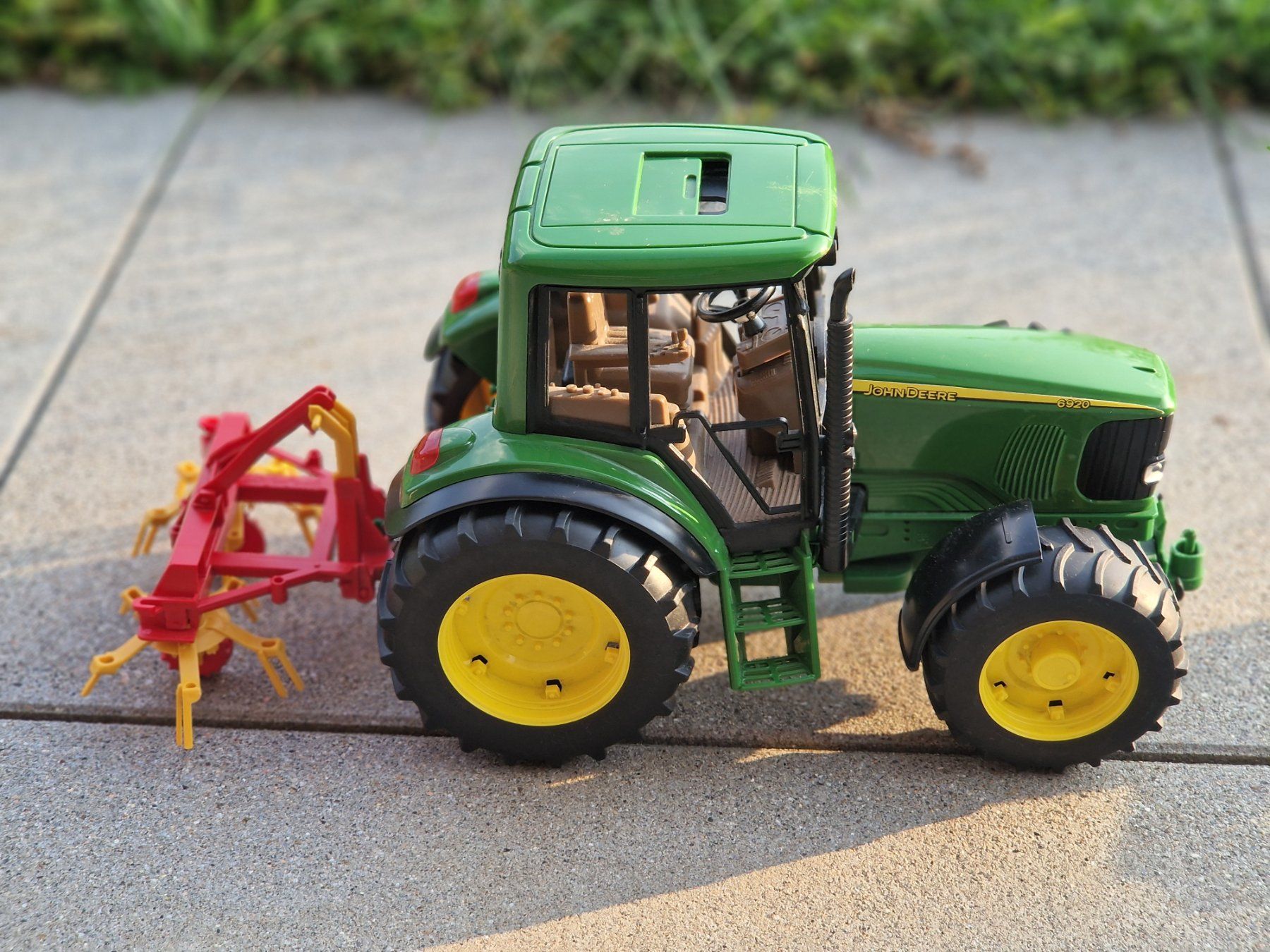 Bruder Giocattoli: Grosses Bauernhofset von Bruder / John Deere – Usato da Giswil venduto da movo08 3