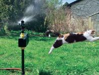 Katzenschreck mit Wasser Katzen vertreiben / NEU mit Solar