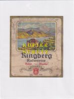 Etikette - Ringberg (Kalterersee) /bd