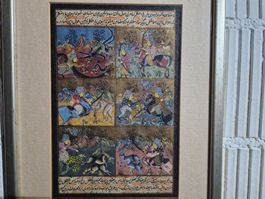 Indien Miniatur Malerei um 1900