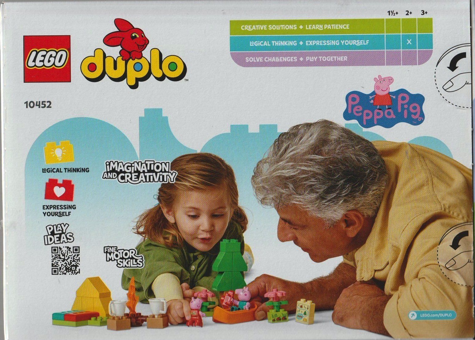 Lego Kit di costruzioni: LEGO DUPLO 10452 PEPPA PIG CAMPING TRIP – Nuovo e nell'imballaggio originale da Vezia venduto da Aquarius_Age 1
