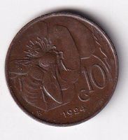 Italien10 c. 1924