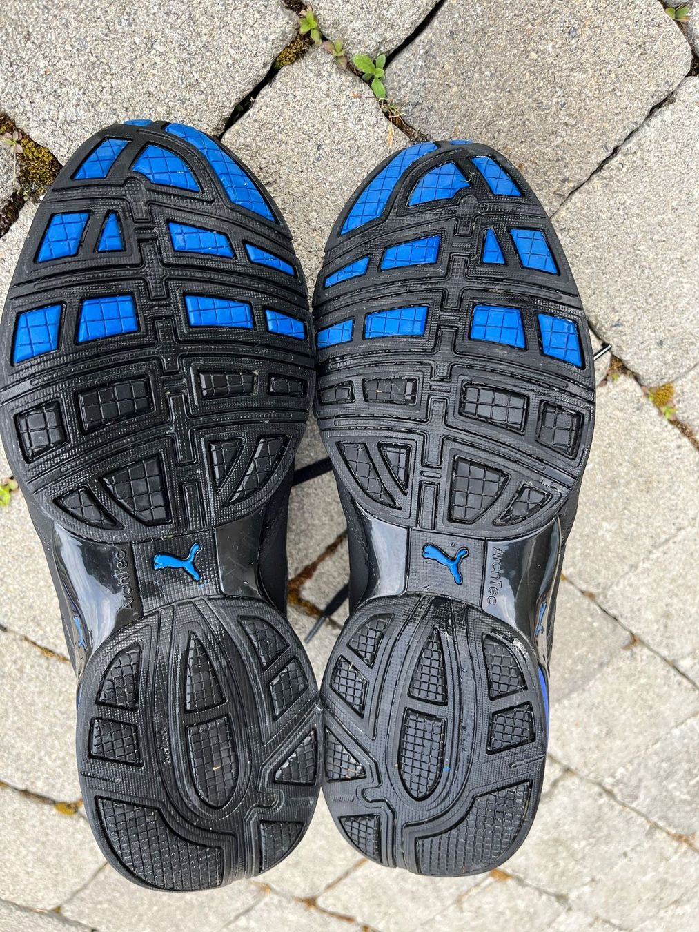 Puma Herrenschuhe: Blau-schwarze Puma-Sneackers Gr.39 – Neu (gemäss Beschreibung) aus Winterthur von Butzel 1