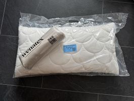 WENATEX Kopfkissen 40x80 cm neu 1 Wolldecke