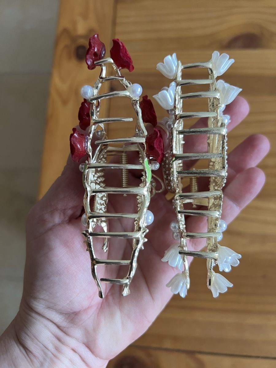 Haarschmuck: Neue Haarspangen aus Metall – Neu und originalverpackt aus Kallnach von sta_sy57 3