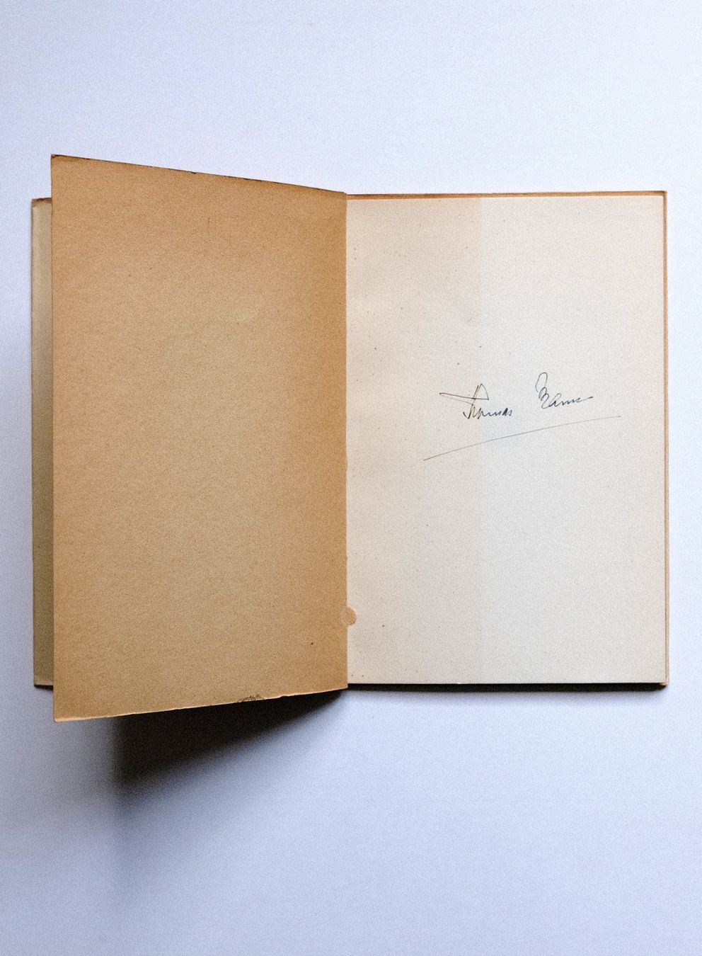 Autografi: Thomas Mann. Meine Zeit. 1950. Handsigniert. Original Sig. – Usato da Zürich venduto da Tulsa1968 3