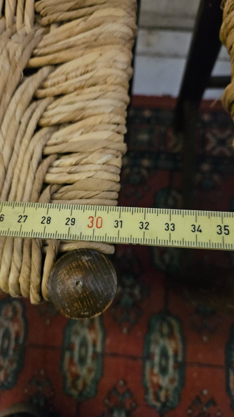 Stühle: 2 sedie per bambini in legno e paglia – Gebraucht aus Melano von H-Sara 2