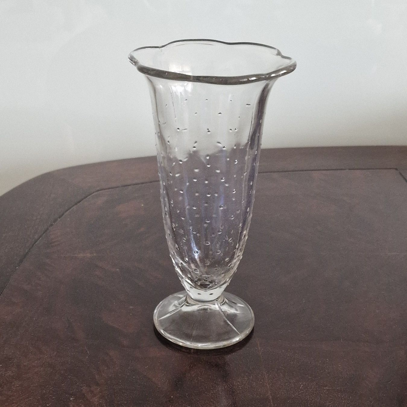 Vasi & Recipienti: Dekorative Vintage-Glasvase mit Blasenmuster – Usato da Birr venduto da dem_9xtm 2