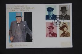 Grossbritannien 1974 - First Day Cover - Winston Churchill
