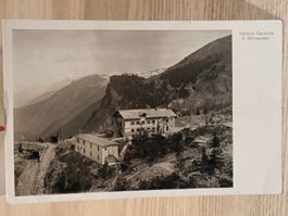 Photo Karte / Kantine Garichte bei Schwanden ca. 1920