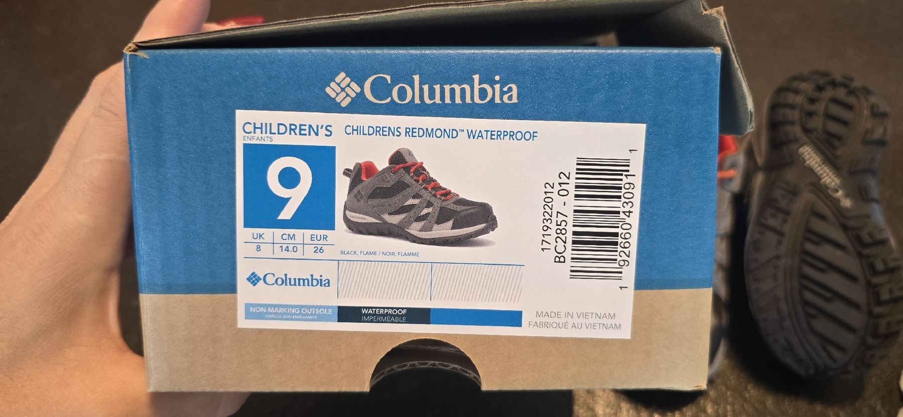 Columbia Scarpe per ragazzi: Neue Wanderschuhe Kinder Grösse 26 – Nuovo e nell'imballaggio originale da Raron venduto da sch_w6xj 2