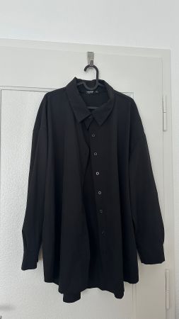 Chemise noire oversize