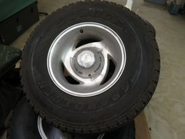 4 ALU-FELGEN "HASLBECK MARRAKESCH 8Jx15