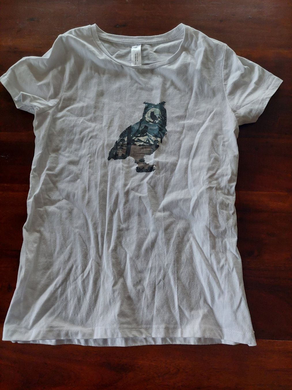 T-shirt: B&C T-Shirt Eule Grösse S – Nuovo (secondo la descrizione) da Beckenried venduto da Havacola 1
