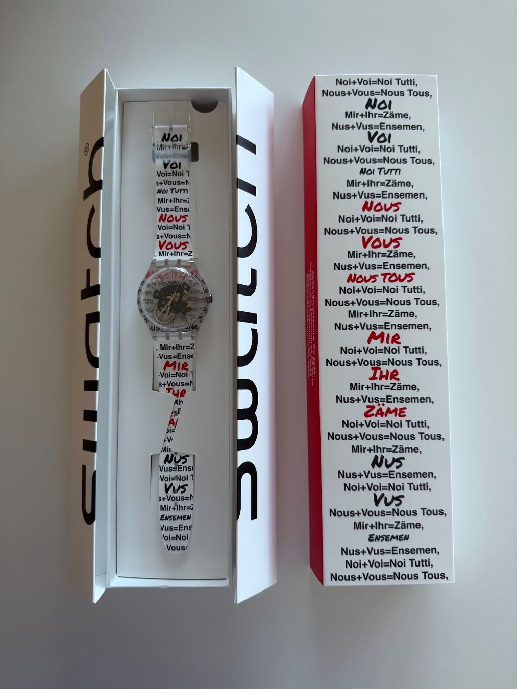 Swatch Orologi: Swatch Uhr - Aktionärsgeschenk 2026 – Nuovo e nell'imballaggio originale da Zürich venduto da flowmezh