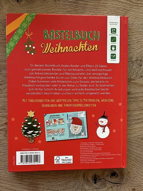 Bücher: Bastelbuch Weihnachten – Gebraucht aus Zürich von uts_789v 1