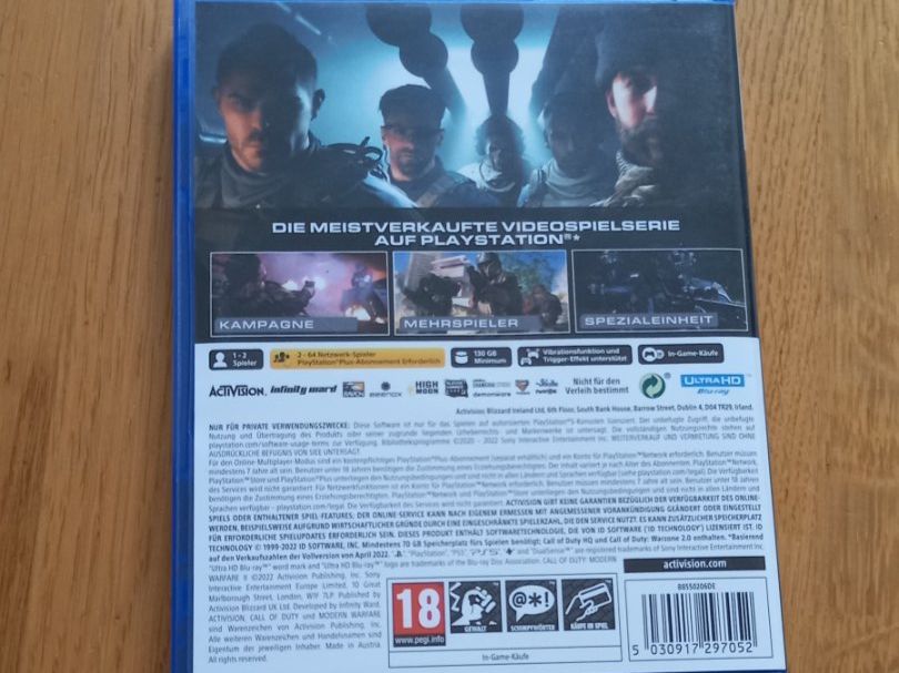 Sony Giochi: Call of Duty MW – Usato da Luzern venduto da Brokiland 2