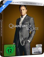 Blu-rayJames Bond 007-Ein Quantum Trost Steelbook 4K+Blu ray