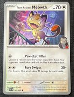 Pokemon Team Rocket’s Meowth 161/217 Ascended Heroes