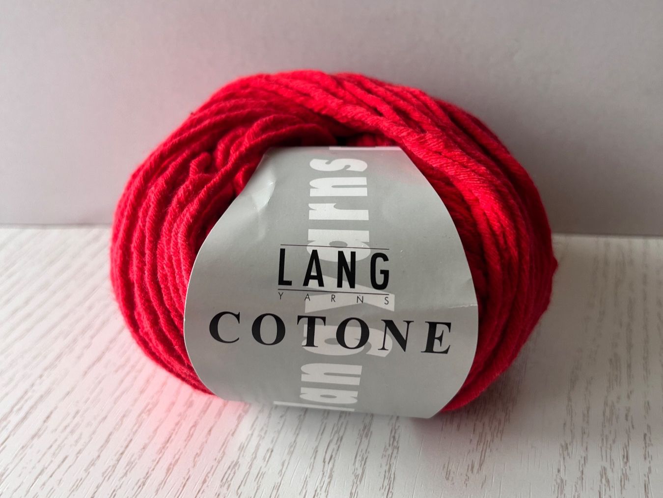 Lana: 1 Knäuel Cotone Lang Yarns – Nuovo e nell'imballaggio originale da Büsserach venduto da bor_s88m