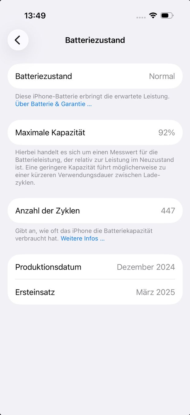 Apple Telefoni cellulari / Smartphones: Apple iPhone 16 PRO, gebraucht – Usato da Zürich venduto da phitue 6