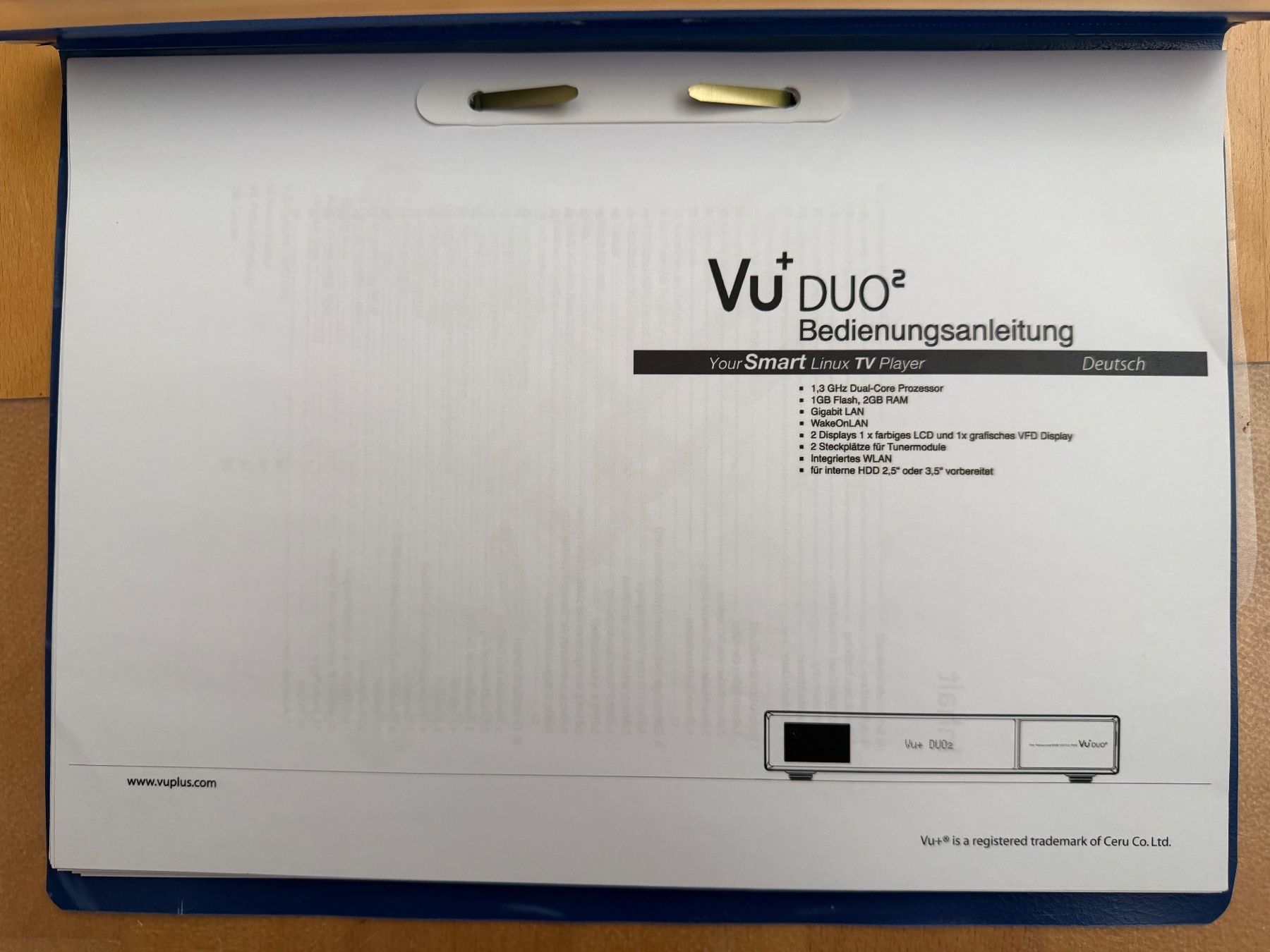 Vu Receiver: VU+ Duo2 SAT Receiver – Gebraucht aus Wittenbach von Kusie 3