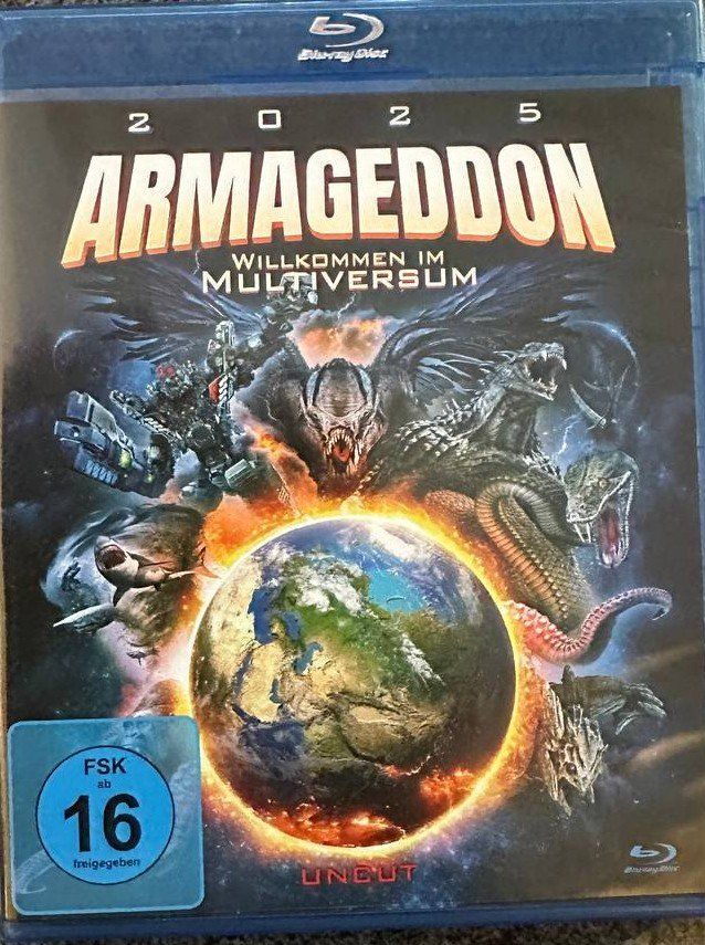 Tutti i DVDs: Armageddon - Willkommen im Multiversum, Blu-ray, Top Zust... – Usato da Beringen venduto da Mantafisch1