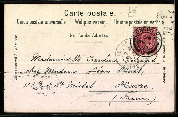 Cartes postales: Litho Rorschach, Ortsansicht mit Bodense – D'occasion à Berlin par bartko-reher 1