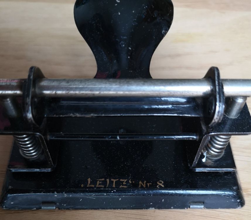 Antiker Locher Leitz Nr. 8, funktioniert tipptopp | Kaufen auf Ricardo