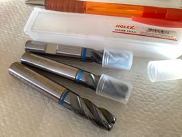 3x VHM-Torusfräser HPC Ø12/2,0 mm HOLEX Pro INOX, Neu ovp.!