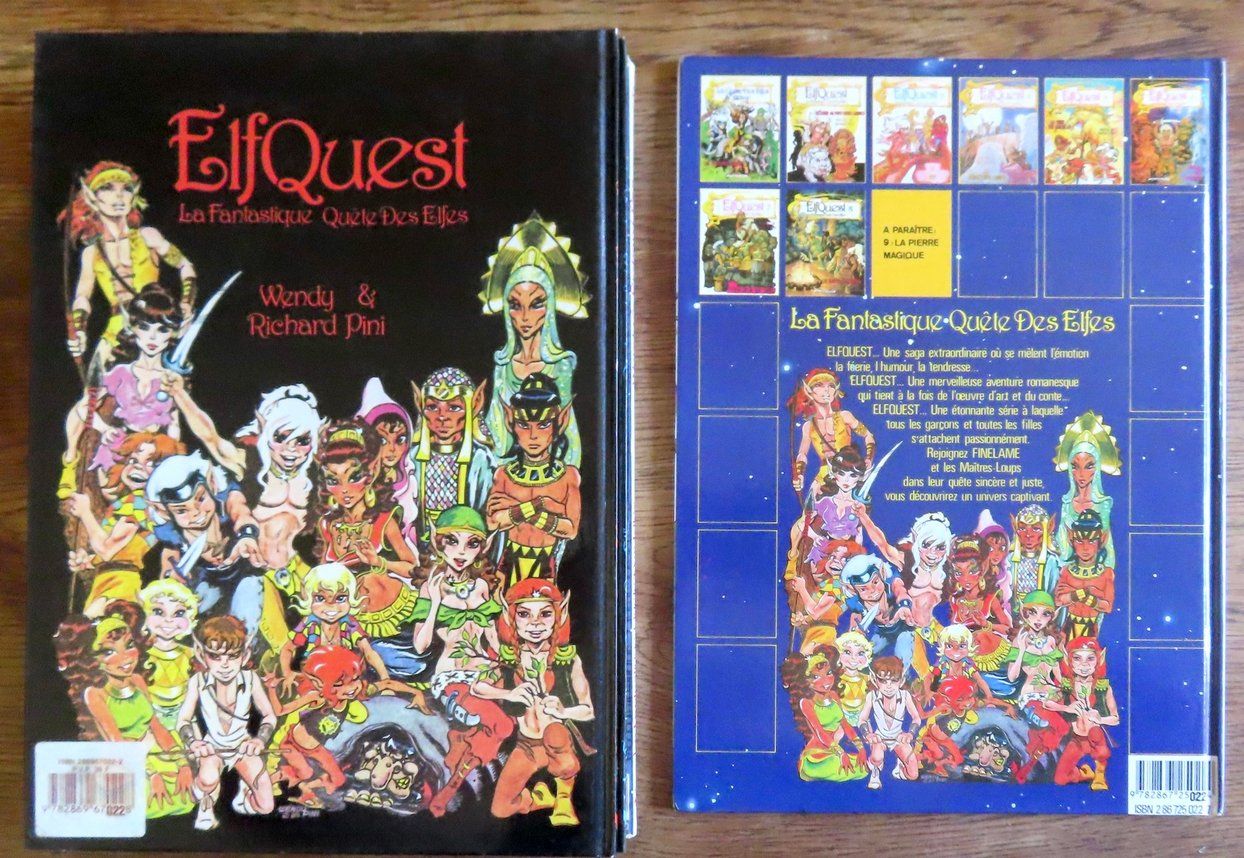 Fumetti: ElfQuest - Tomes 1 à 8 (éditions originales) – Usato da Le Locle venduto da LibrairieLaBergerie 1
