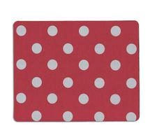NEUE Mausmatte 18x22cm Himbeer Polka dots - 81242