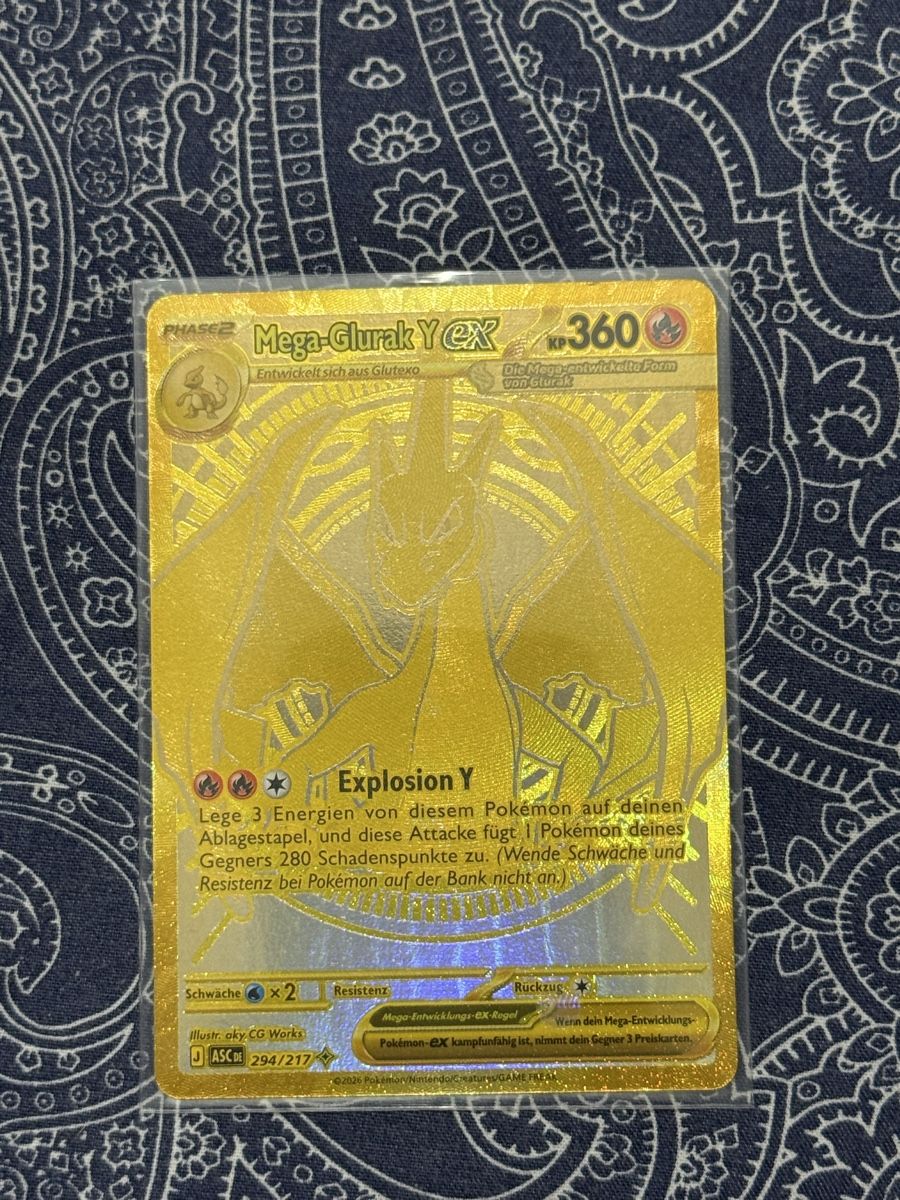 Pokémon Carte collezionabili: Mega Glurak Y EX – Nuovo (secondo la descrizione) da Fehraltorf venduto da ize_kl5m