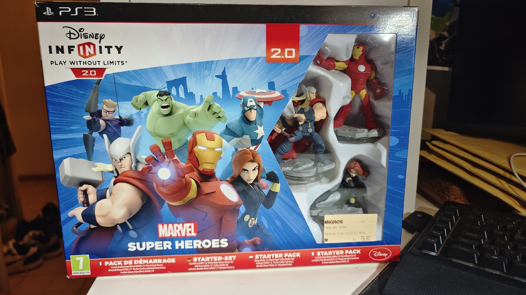 Sony Giochi: Disney Infinity 2.0 Marvel Super Heroes Starter Set PS3  – Usato da La Tour de Peilz venduto da Dejobokin